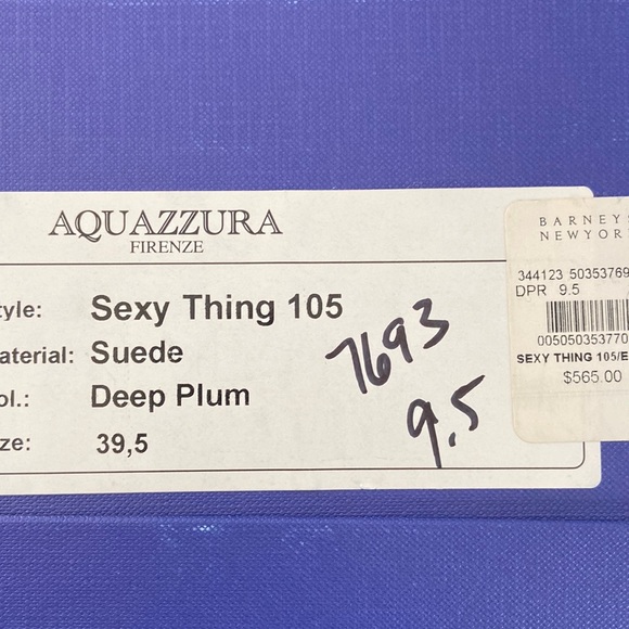 Aquazzura Sexy Thing 105 Sandals - Picture 7 of 7